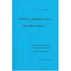 061. díl, Parní lokomotivy řad 322., 413.1,2, DOPRODEJ, Pavel Korbel