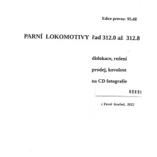 095. díl, parní lokomotivy řady 312.0–8, pouze na CD, Pavel Korbel