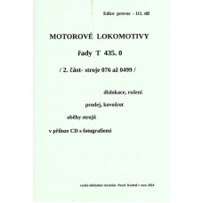 111. díl, Motorové lokomotivy řady T 435.0, 2. část, stroje 076 až 0499, Pavel Korbel