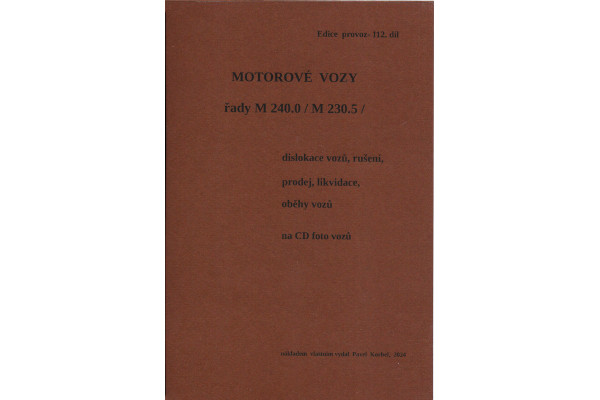 112. díl, Motorové vozy řady M 240.0 / M 230.5, Pavel Korbel