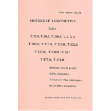 130. díl, Motorové lokomotivy řad T 25.0, T 36.0, T 200.0, Pavel Korbel
