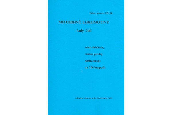 137. díl, Motorové lokomotivy řady 749, Pavel Korbel