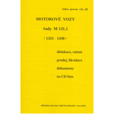 141. díl, Motorové vozy řady M 131.1, stroje 1321–1430, Pavel Korbel 141. díl, Motorové vozy řady M 131.1, stroje 1321–1430, Pavel Korbel