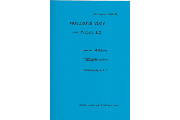146. díl, Motorové vozy řad M 232.0, 1, 2, Pavel Korbel