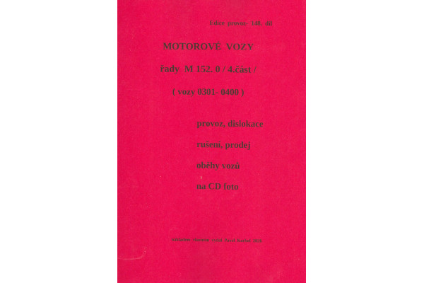 148. díl, Motorové vozy řad M 152.0, 4, část, vozy čísel 0301–0400, Pavel Korbel