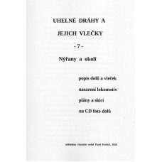154. díl, Uhelné dráhy a jejich vlečky, Nýřany a okolí, Pavel Korbel