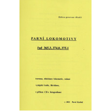 051. díl, Parní lokomotivy řady 365.3, 374.0, 375.1, DOPRODEJ, Pavel Korbel;