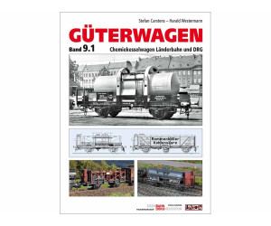 Nákladní vozy, svazek 9.1 - Cisternové vozy pro chemikálie Státní dráhy a DRG, Stefan Carstens, Harald Westermann