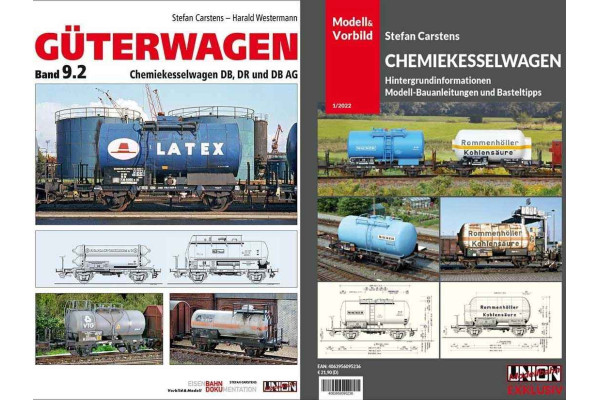 Nákladní vozy, svazek 9.2 - Cisternové vozy pro chemikálie DB, DR a DB AG, Stefan Carstens, Harald Westermann