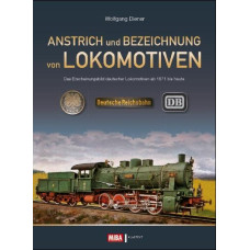 Atlas nátěrů a popisů lokomotiv německých drah DRG, DR, DB, DB AG, DOPRODEJ, VGB 9783969680773