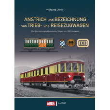 Atlas nátěrů a popisů motorových a osobních vozů německých drah DRG, DR, DB, DOPRODEJ, VGB 9783969681114