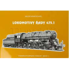 Lokomotivy řady 475.1 - výkresy, náčrtky, Miloš Kratochvíl, DOPRODEJ, Vydol 