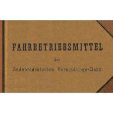 Fahrbetriebsmittel der SNDVB, reprint, Vydol 