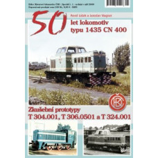 50 let lokomotiv typu 1435 CN 400 , Edice Motorové lokomotivy ČSD, Speciál č.01 