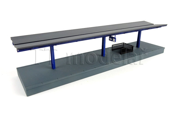 Kryté nástupiště, hotový model, TT, BAZAR, Auhagen 13312H Kryté nástupiště, hotový model, TT, BAZAR, Auhagen 13312H