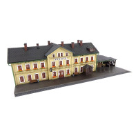 Staniční budova "Lomnice", hotový model, TT, BAZAR, Auhagen 13220H Staniční budova "Lomnice", hotový model, TT, BAZAR, Auhagen 13220H