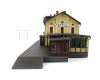 Staniční budova "Lomnice", hotový model, TT, BAZAR, Auhagen 13220H