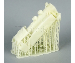 Stavebnice parní lokomotivy CS 500, 3D tisk, H0, BAZAR, TT modelář CS500