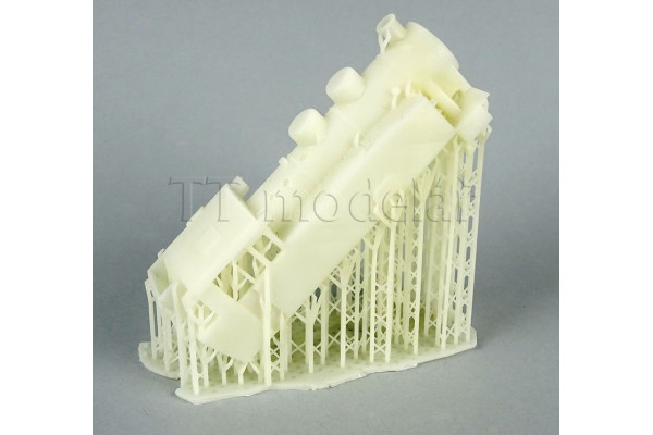Stavebnice parní lokomotivy CS 500, 3D tisk, H0, BAZAR, TT modelář CS500