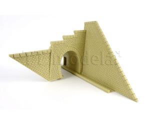 Jednokolejný portál, 3D tisk, H0, BAZAR, TT modelář JSR01