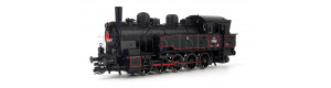 Parní lokomotiva 537.0508, ČSD, III. epocha, černá kola, TT, limitovaná série pro DS Model, Kuehn 31927