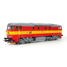 Motorová lokomotiva řady 751 "Zamračená", ČD, analogová verze, V. epocha, H0, Roco 70922