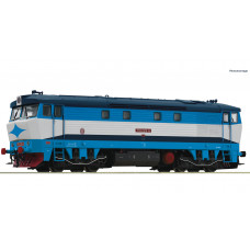 Motorová lokomotiva 751 229-6 "Zamračená", ČD, zvuková verze, V. epocha, H0, Roco 70925