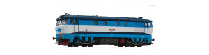 Motorová lokomotiva řady 751 229-6 "Zamračená", ČD, zvuková verze, V. epocha, H0, Roco 70925