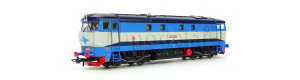 Motorová lokomotiva 751 229-6 "Zamračená", ČD, analogová verze, V. epocha, H0, Roco 70924