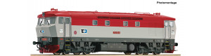 Motorová lokomotiva 749 257-2 "Zamračená", ČD, zvuková verze, V. epocha, H0, Roco 7310008