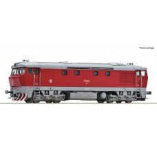 Motorová lokomotiva řady T 478.1 ,,Zamračená", ČSD, analogová verze, IV. epocha, H0, Roco 7300028