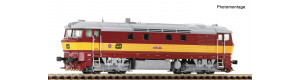 Motorová lokomotiva 751 375-7, ČD, V. epocha, analogová verze, TT, Roco 7380007
