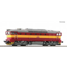 Motorová lokomotiva T 478.3208 "Brejlovec", ČSD, analogová verze, IV. epocha, H0, Roco 70023