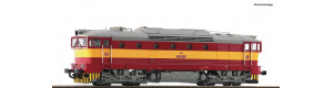 Motorová lokomotiva T 478.3208 "Brejlovec", ČSD, analogová verze, IV. epocha, H0, Roco 70023