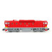 Motorová lokomotiva T 478.3210, červená s úzkým žlutým proužkem, ČSD, zvuková verze, IV. epocha, H0, Roco 72947