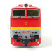 Motorová lokomotiva T 478.3210, červená s úzkým žlutým proužkem, ČSD, zvuková verze, IV. epocha, H0, Roco 72947