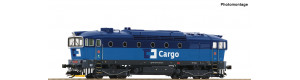 Motorová lokomotiva 750 330-3, ČDC, VI. epocha, zvuková verze, TT, Roco 7390006