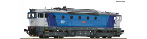 Motorová lokomotiva řady 754, ČD, zvuková verze, VI. epocha, H0, Roco 71024