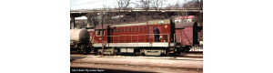 Motorová lokomotiva T 435 "Hektor", červená, ČSD, III. epocha, zvuková verze, H0, Piko 52929