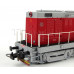 Motorová lokomotiva T 435 "Hektor", červená, ČSD, III. epocha, analogová verze, H0, Piko 52928