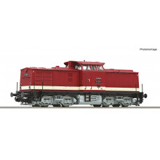Motorová lokomotiva 114 298-3, DR, IV. epocha, analogová verze, TT, Roco 7380001