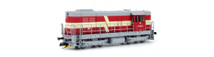 Motorová lokomotiva 742.300-7, ČD, V.–VI. epocha, TT, limitovaná série pro DS model, Tillig 502223