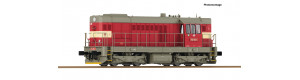 Motorová lokomotiva řady 742, ČD, zvuková verze, V. epocha, H0, Roco 7310014