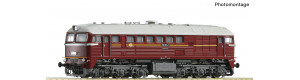 Motorová lokomotiva 120 101-1 "Taigatrommel", DR , IV. epocha, analogová verze, TT, Roco 7380003