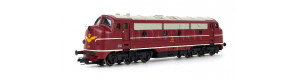Motorová lokomotiva řady MY, DSB, III. epocha, TT, Tillig 04545
