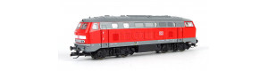 Motorová lokomotiva řady 218, DB, VI. epocha, TT, Tillig 04702