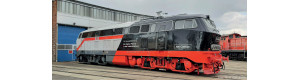 Motorová lokomotiva 218 497-6, DB Fahrzeuginstandhaltung Cottbus, VI. epocha, TT, jednorázová série, Tillig 04707 E