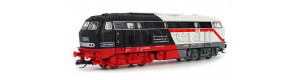 Motorová lokomotiva 218 497-6, DB Fahrzeuginstandhaltung Cottbus, VI. epocha, TT, jednorázová série, Tillig 04707 E