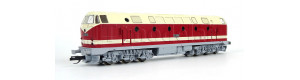 Motorová lokomotiva 119 199-8 "Museumslok", Thüringer Eisenbahnverein e.V., VI. epocha, TT, model Galerie Tillig 2021, DOPRODEJ, Tillig 502120