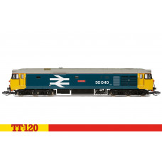 Motorová lokomotiva Class 50, Co-Co, 50040, 'Leviathan', BR, zvuková verze, IV. epocha, TT, Hornby TT3014XSM